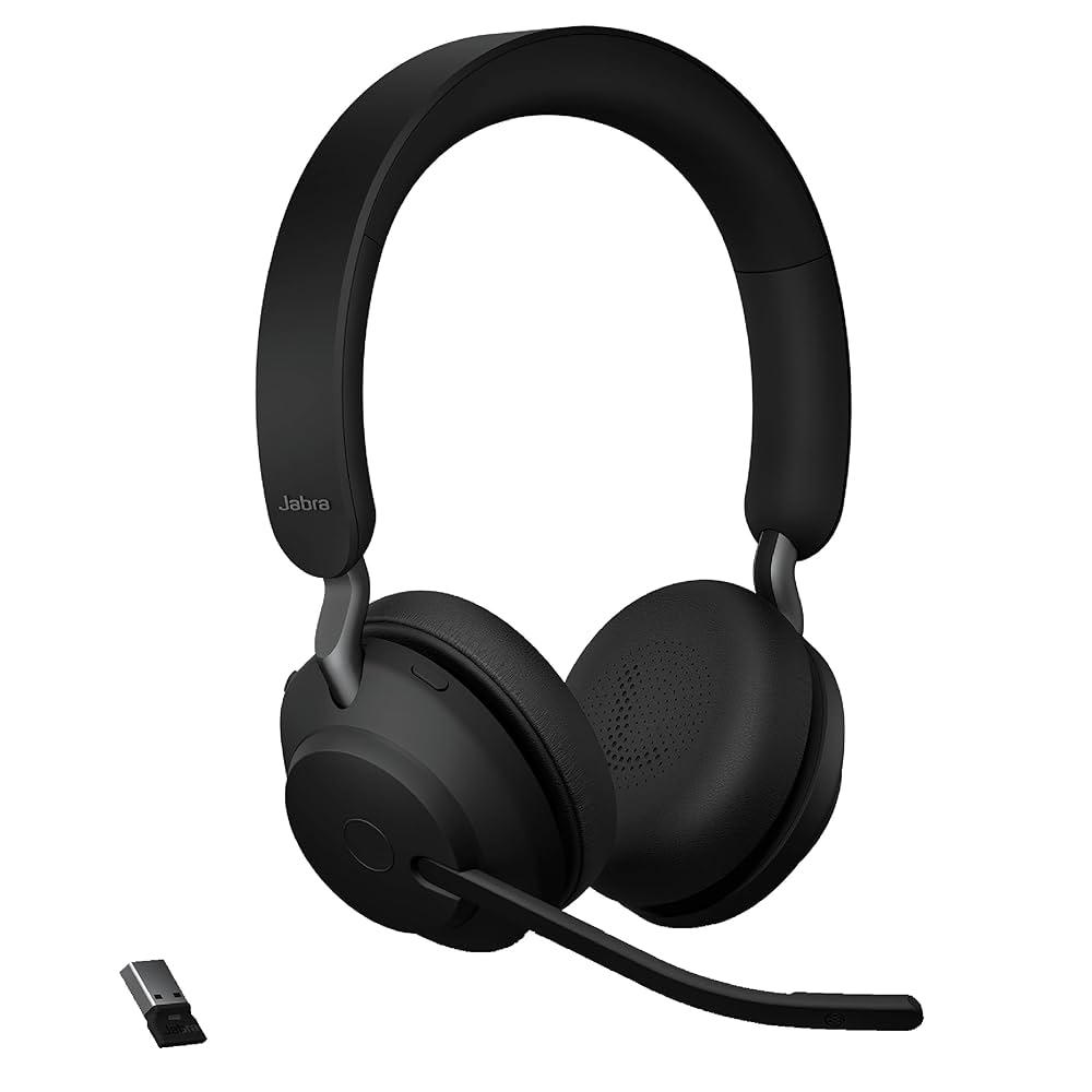 【新品】Jabra EVOLE2 65 Link380/390c UC Jabra Evolve2 65 Flex Link380c MS Stereo, NA | Amazon.com.br